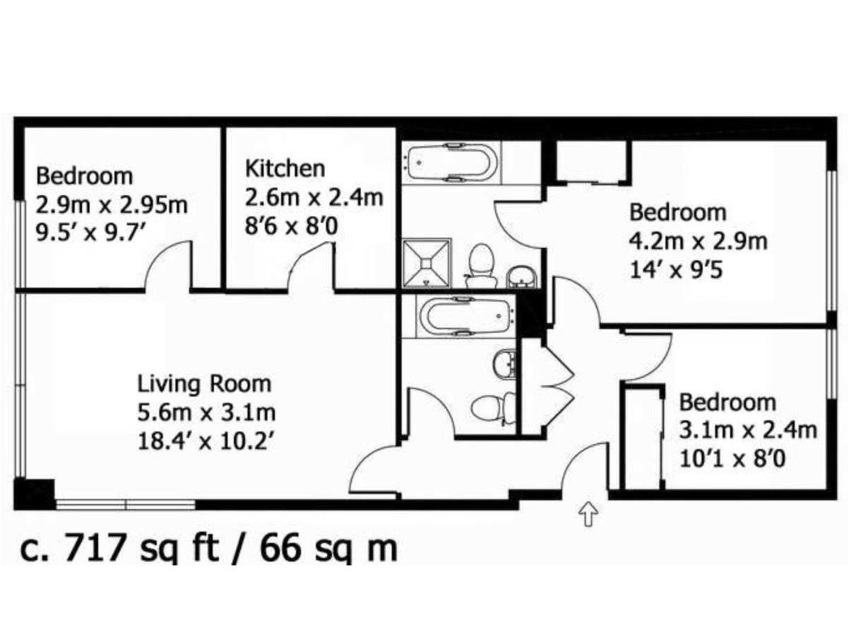 Superb Central Modern 3Bed 2Bath With Wifi, Trendy Fitzrovia W1 By Oxford Street Affable Informative Host لندن المظهر الخارجي الصورة
